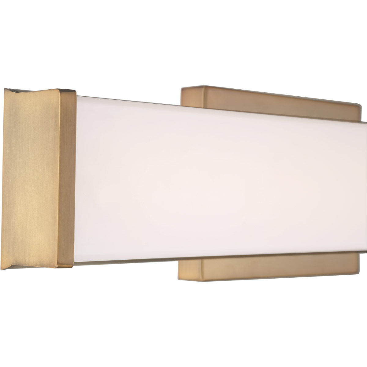 Citi LED 18 inch Antique Brushed Brass LED Vanity Light Wall Light